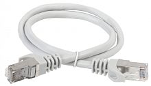 IEK Шнур коммутационный кат. 5Е FTP PVC 7м серый (PC01-C5EF-7M)