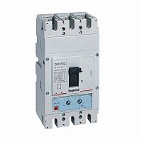 LEGRAND Выключатель автоматический DRX630 термомагнитный  500A 3П 36кА настраиваемый (667652 )