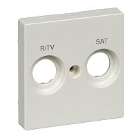 SCHNEIDER ELECTRIC Центральная плата с маркировкой R/TV и SAT белый (MTN299819)