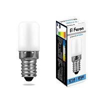 FERON Лампа светодиодная LED 2вт Е14 дневной для холодильников (LB-10) (25988)