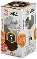 ЭРА Лампа светодиодная LED P45-7W-827-E14-Clear   (диод,шар,7Вт,тепл, E14)  (6/60/2400)  (Б0017241) ЭРА Лампа светодиодная LED P45-7W-827-E14-Clear   (диод,шар,7Вт,тепл, E14)  (6/60/2400)  (Б0017241)