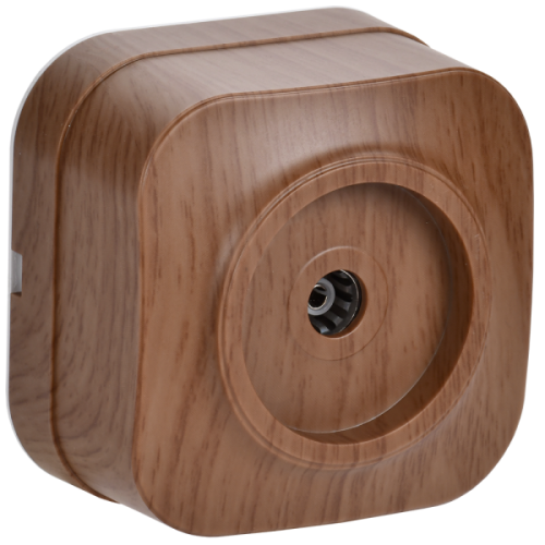 IEK GLORY Розетка одноместная наружная телевизионная дуб (EAH10-K24)