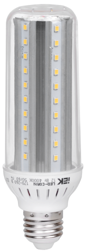 IEK Лампа светодиодная LED 12вт E27 белый кукуруза (LL-CORN-12-230-40-E27)