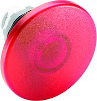 ABB Кнопка MPM2-11R красная  (только корпус) Гриб без фиксации с подсветкой 60мм (1SFA611125R1101)