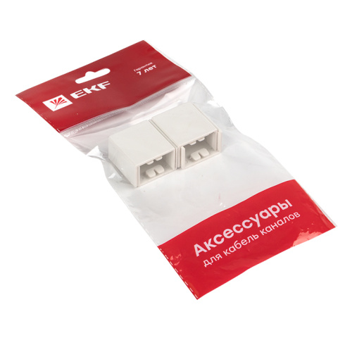 EKF Соединитель (25х16) (4 шт) Plast PROxima белый (conw-25-16x4) фото 3 EKF Соединитель (25х16) (4 шт) Plast PROxima белый (conw-25-16x4) фото 3