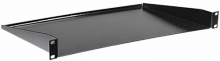 Полка 19дюйм консольная  глубиной 280мм 1U черная