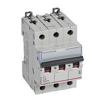 LEGRAND Выключатель автоматический трехполюсный 4А C DX3 10kА/16kА (409250 )