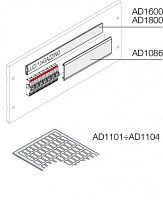 ABB Маркировка 2мод.15x27мм ВхШ  (192шт) (AD1102)