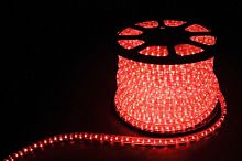 FERON Дюралайт светодиодный LEDх36/м красный двухжильный кратно 2м бухта 100м (LED-R) (26061)