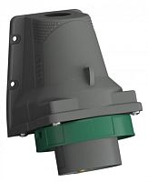 ABB Вилка для монтажа на поверхность Easy&Safe 432EBS6W 32A 3P+N+E IP67 2ч  (432EBS2W)  (2CMA101203R1000)