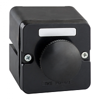 KEAZ Пост кнопочный ПКЕ 212-1-У3-IP40-КЭАЗ  (черный гриб) (150747)