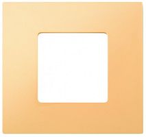 SIMON Рамка-декор на 1 пост для 2700610-03., S27Pl, кремовый (2700617-070)