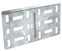 IEK Пластина соединительная 100мм HDZ  (CLM51D-PS-100-HDZ)