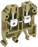 IEK Клемма винтовая КВИ-4мм2 желтая IEK  (YZN30-004-K05)