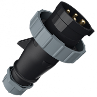 MENNEKES Вилка кабельная 32А 3Р+E IP67 AM-TOP (295)