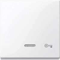 SCHNEIDER ELECTRIC Клавиша с окошком для светоиндикатора КЛЮЧ белый (MTN435325)