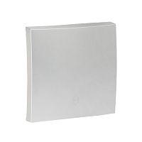 EKF Валенсия лицевая панель  выключателя 1-кл. 10А сталь  EKF  PROxima (ESV10-L-021-30)