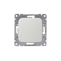 ABB Jussi Переключатель одноклавишный зажимные клеммы кросс  (1067U)  (2TKA000205G1)