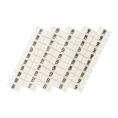 EKF Маркеры для JXB-ST 2,5 с нумерацией 100-150 (10 шт.) PROxima (zb-st-2.5-100-150) EKF Маркеры для JXB-ST 2,5 с нумерацией 100-150 (10 шт.) PROxima (zb-st-2.5-100-150)