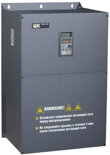 IEK Преобразователь частоты CONTROL-L620 380В 3Ф 160-185кВт 304-342A IEK  (CNT-L620D33V160-185TE)