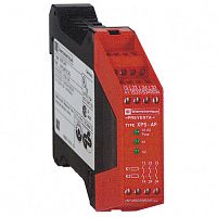 SCHNEIDER ELECTRIC Модуль безопасности аварийного останова 3S 24В (XPSAF5130)