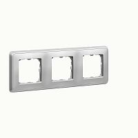 LEGRAND Cariva Рамка 3 поста алюминий (773673 )