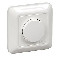 SCHNEIDER ELECTRIC Диммер поворотный 300Вт белый (SR-1S0-BI)