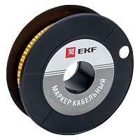 EKF Кольцо маркировочное 0-1.5мм  (6) КМ  (1000шт) (plc-KM-1.5-6)