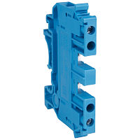 KEAZ Клемма с четырьмя контактами OptiClip TB-4-QUATTRO-I-BU-синий (258261)