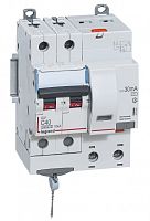 LEGRAND Выключатель автоматический дифференциального тока АВДТ DX3 2П C40А 30MА-АC 4м (411162 )