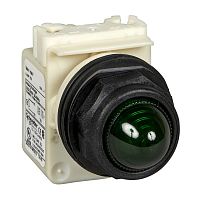 SCHNEIDER ELECTRIC Лампа сигнальная 30мм 230В зеленая (9001SKP7G9)