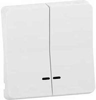 SCHNEIDER ELECTRIC MUREVA S войная клавиша с линзой подсветки, белый, IP55 (MUR39205)