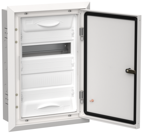 TITAN 5 Корпус металлический ЩРв-24 (1х24) 505х365х130мм IP31 белый (одна дверь) IEK TITAN 5 Корпус металлический ЩРв-24 (1х24) 505х365х130мм IP31 белый (одна дверь) IEK