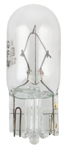 ЭРА Автолампа W5W 12V W2,1x9.5d  (лампа габаритных огней, повт. поворота, подсветка номерного знака) (Б0036809)