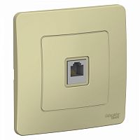 SCHNEIDER ELECTRIC BLANCA С/У РОЗЕТКА телефонная RJ11, БЕЖЕВЫЙ (BLNIS011007)