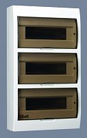 DEKRAFT Щит распределительный навесной ЩРн-36 IP41 пластиковый прозрачная дверь (31014DEK)