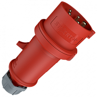 MENNEKES Вилка кабельная 32А 3Р+N+E IР44 переносная безвинтовые клеммы 400В (34)