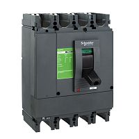 SCHNEIDER ELECTRIC Выключатель автоматический EZC630 50КА/415В 400А 4П3Т (EZC630H4400N)