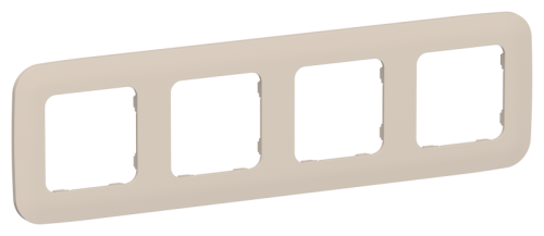 FLITE ARTISTIC Рамка 4-местная  льняной (FI-M42-31-20-K88)