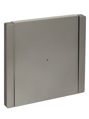 IEK FORTE&PIANO Выключатель 1-клавишный проходной с индикацией 10А FP504 сталь (FP-V12-1-10-1-K46) IEK FORTE&PIANO Выключатель 1-клавишный проходной с индикацией 10А FP504 сталь (FP-V12-1-10-1-K46)