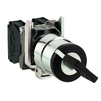 SCHNEIDER ELECTRIC Переключатель 2-позиционный с возвратом 1НО ключ (XB4BG61)