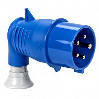 SCHNEIDER ELECTRIC ВИЛКА-ФАЗ.ИНВ ВИНТ. УГЛ 90 200-250 IP44 (81729)