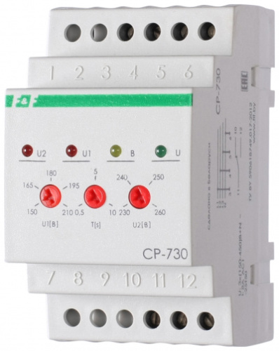 ЕВРОАВТОМАТИКА Реле контроля напряжения CP-730 (EA04.009.004)