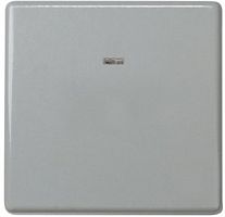 SIMON Выключатель двухполюсный с контрольной подсветкой, 16А 250В, S27, серый (27134-67)