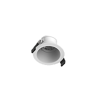 ВАРТОН Светильник светодиодный DL-Lens Comfort встраиваемый 11W 4000К 83х52мм IP20 угол 24 градуса DALI бе (V1-R0-Y0508-10D12-2001140)