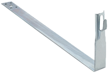 IEK Держатель проводника круглого 6-8мм черепичная кровля L=380мм оцинкованная сталь HDZ  (ZDP80-14-5-68-380)