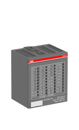 ABB DX531 Дискр. модуль В/В 8DI 230VAC 4реле (1SAP245000R0001)