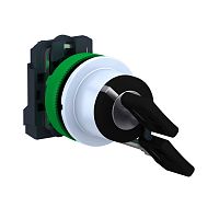 SCHNEIDER ELECTRIC Переключатель 22мм, 2 позиции, с ключом, заподлицо, 1НО, пластик C1 (XB5FG21C1)
