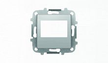 ABB Накладка для механизма цифрового FM-радио 9368 и/или механизма  (блока) ДУ 9368.2 SKY нержавеющая сталь  (8568 AI)  (2CLA856800A1401)