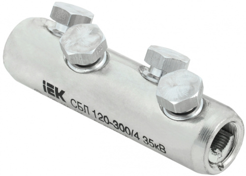 IEK Соединитель болтовой луженый СБЛ 120-300/4 35кВ IEK  (UCB11-120-300-04-35)